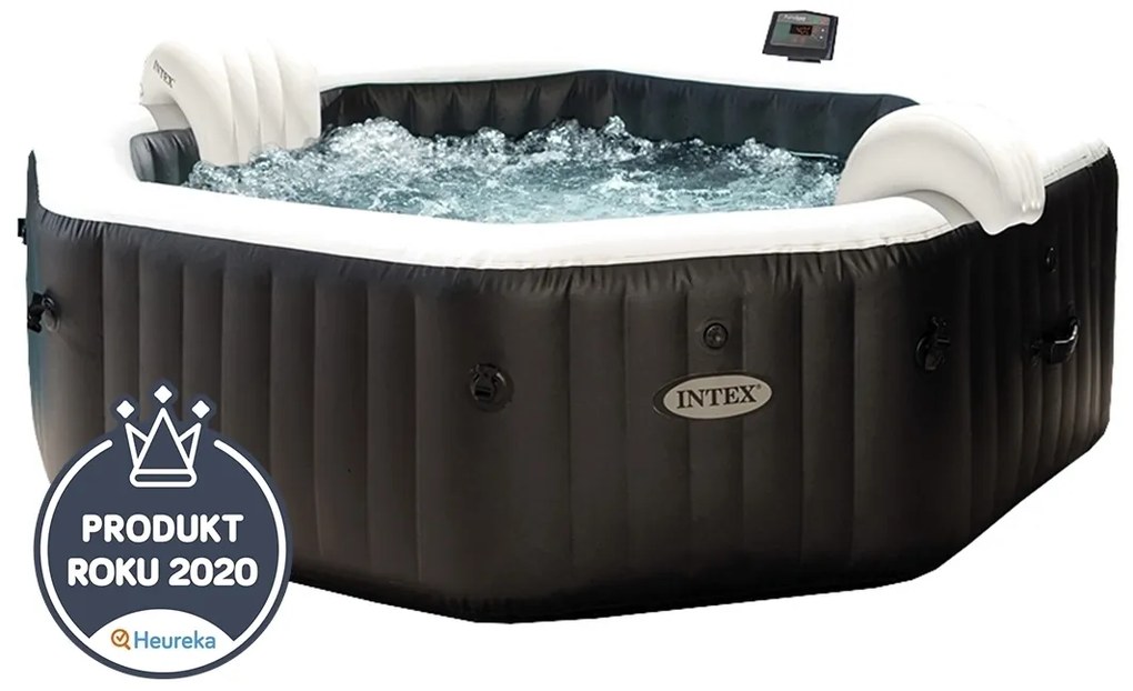 Intex | Vírivý bazén Pure Spa - Jet & Bubble Deluxe HWS 4 + výhodný set príslušenstva | 19900142