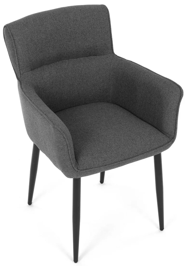 Sada jedálenských stoličiek DCH-J2159 GREY2, 2 ks