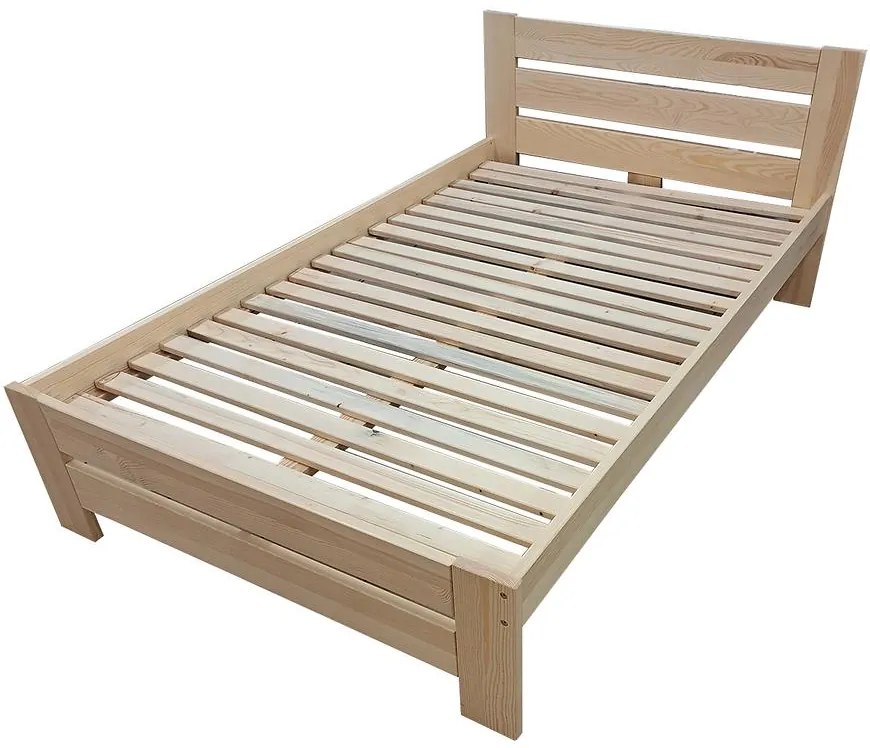 Posteľ 120x200 Mono borovica