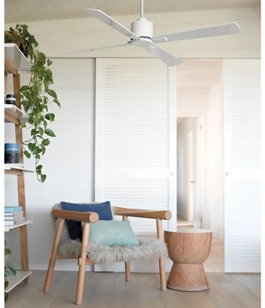 Lucci Air 210521 - Stropný ventilátor AIRFUSION CLIMATE drevo/biela + DO