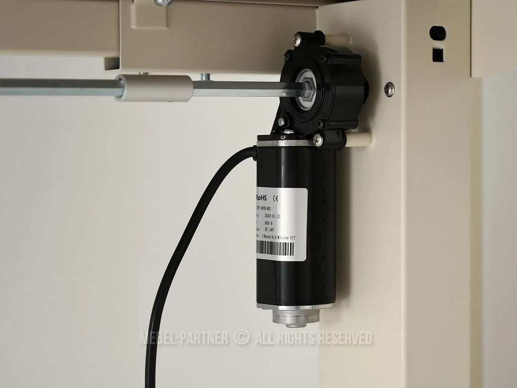 PC stolík Osto 100 (béžová + biela). Akcia -22%. Vlastná spoľahlivá doprava až k Vám domov. 1109808