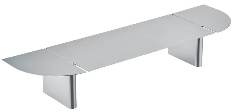 Polica nehrdzavejúca v matne striebornej farbe 80 cm Oru – Blomus