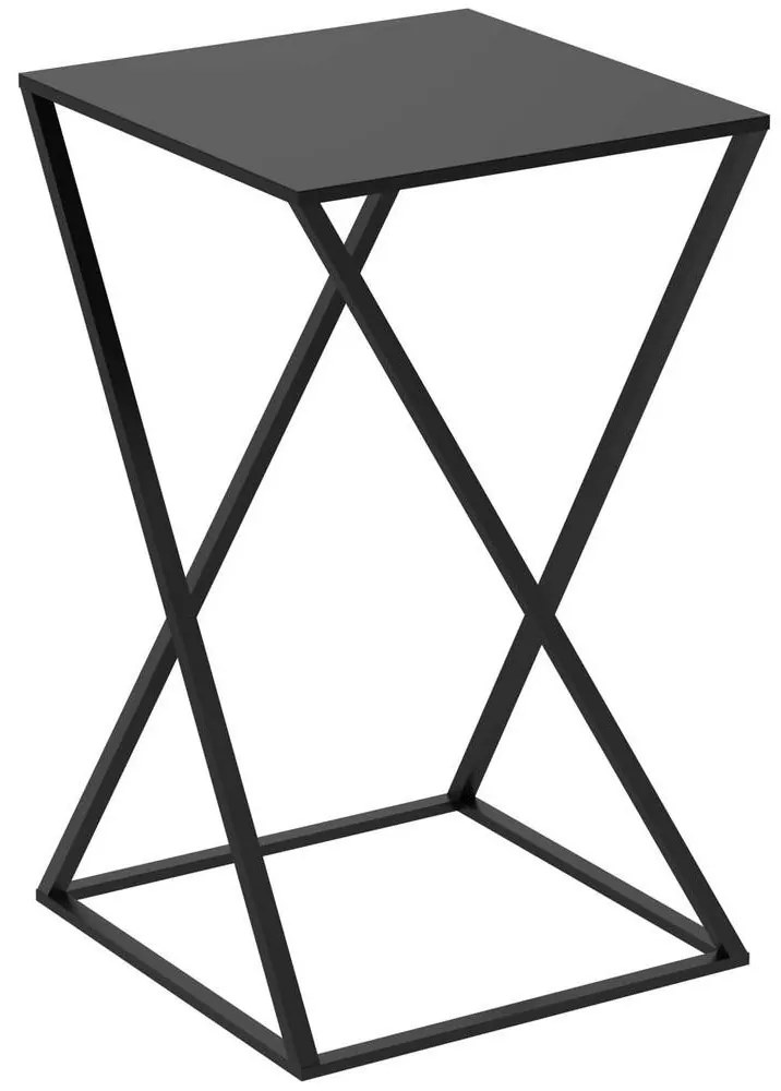 Stojan na kvety 40x24 cm čierna