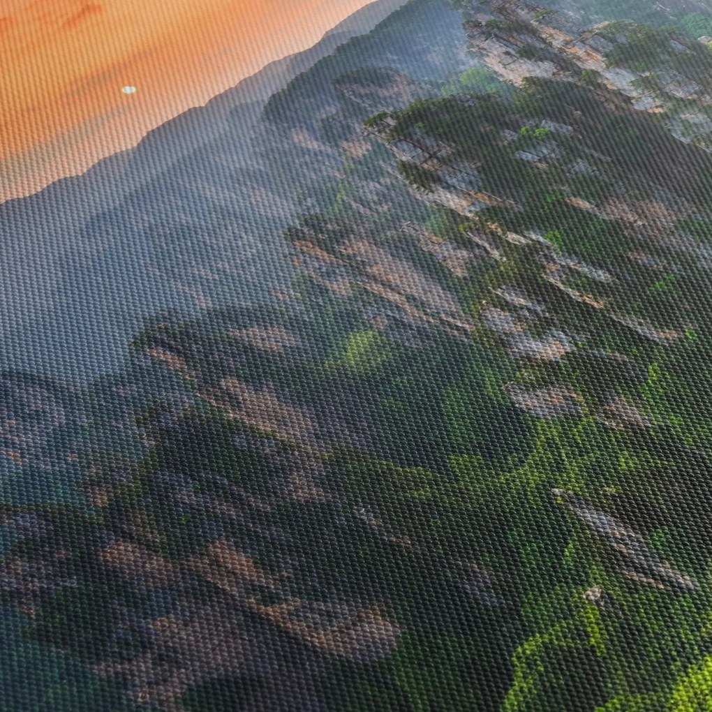 Obraz - Národný lesný park Zhangjiajie (120x50 cm)