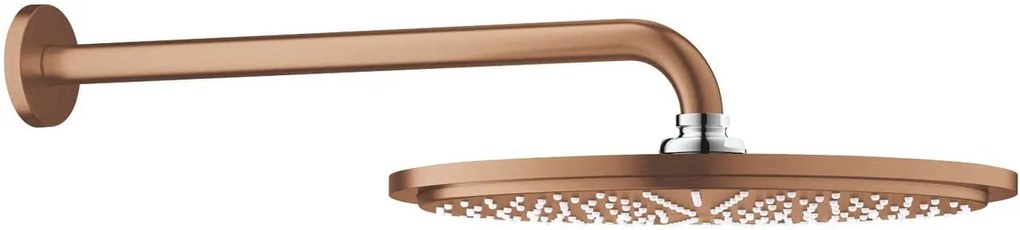 Hlavová sprcha Grohe Rainshower Cosmopolitan Metal vrátane sprchového ramená Brushed Warm Sunset 26066DL0