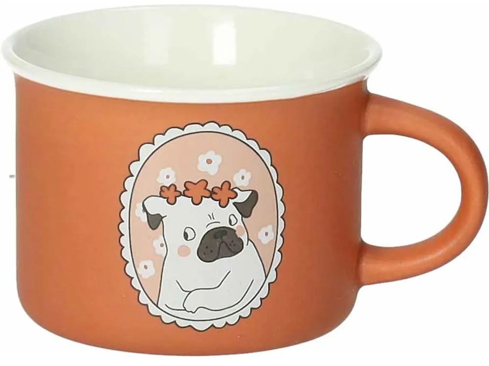 Porcelánové hrnčeky v súprave 4 ks 150 ml Cani e Gatti – Brandani