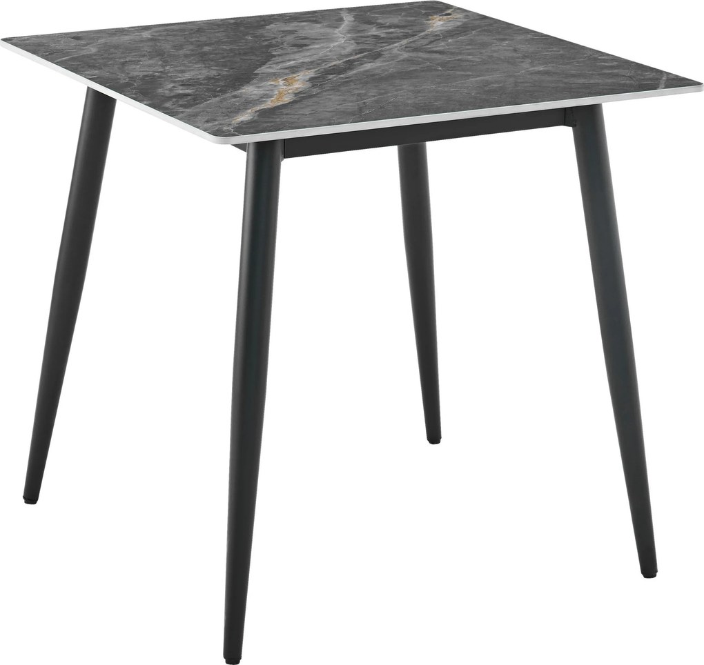 XXXLutz JEDÁLENSKÝ STÔL, sivá, 75/75/75 cm Ti'me - Obývacie zostavy - 001836000701