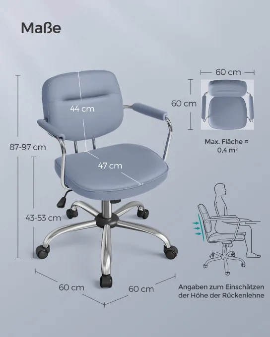 Kancelárska stolička OBG033Q01