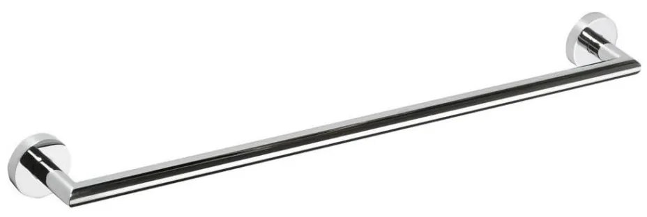Sapho - Nástenný vešiak na uteráky X-ROUND 6,5x65,5 cm lesklý chróm