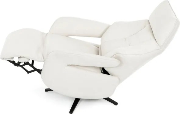 Polohovacie kreslo krémové, elektrické TV-B3973 CRM2