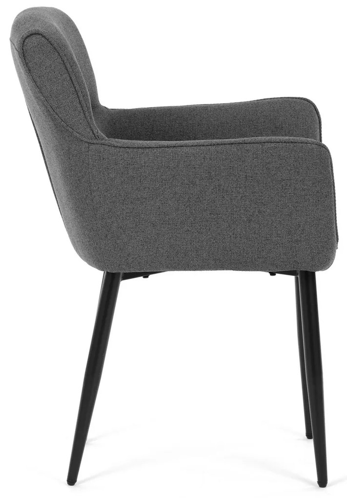 Sada jedálenských stoličiek DCH-J2159 GREY2, 2 ks