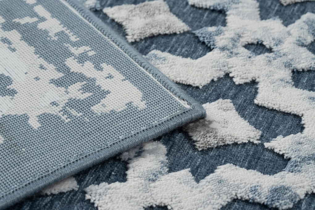 Koberec AKRYL YAZZ 7006 ORIENT, modrý