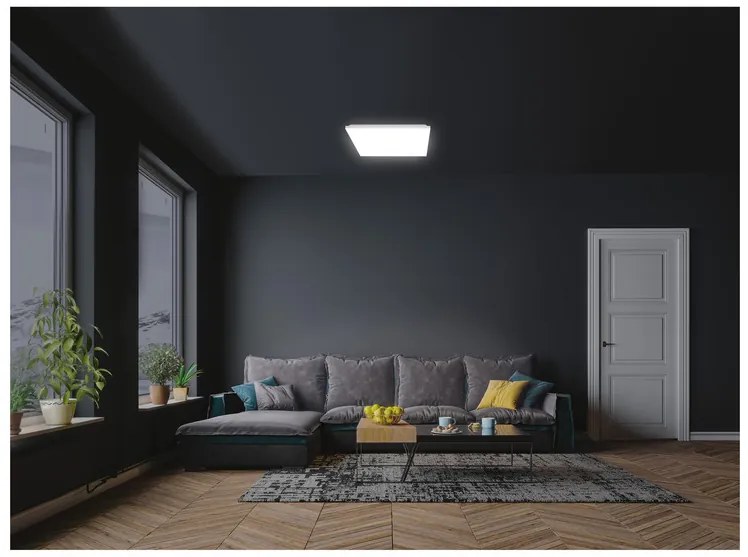 Livarno home Stropné LED svietidlo (štvorec)  (100365443)