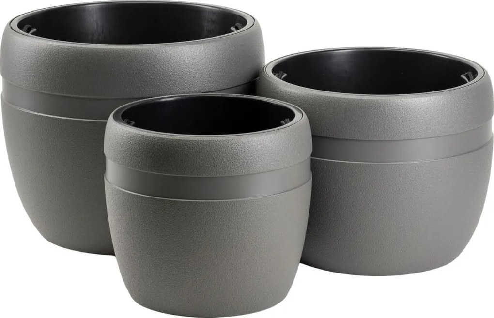 Květináč LUNA Classic 32,8 cm antracitový