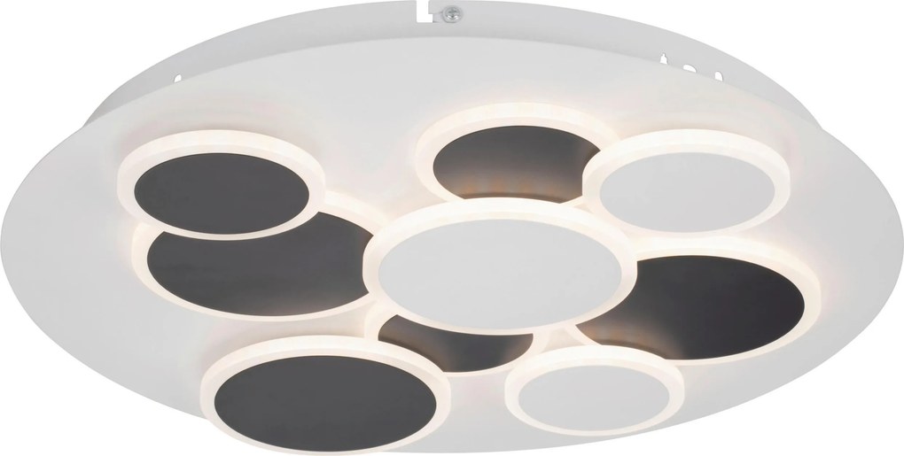 XXXLutz STROPNÉ LED SVIETIDLO, 46,8/6 cm Novel - Interiérové svietidlá - 0037830015