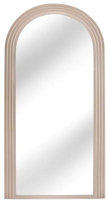Dizajnové zrkadlo ART DECO 160 cm, šedé