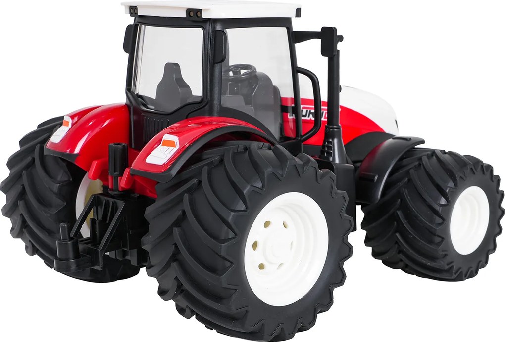 Ramiz Traktor + R/C hrable 1:24 Červená