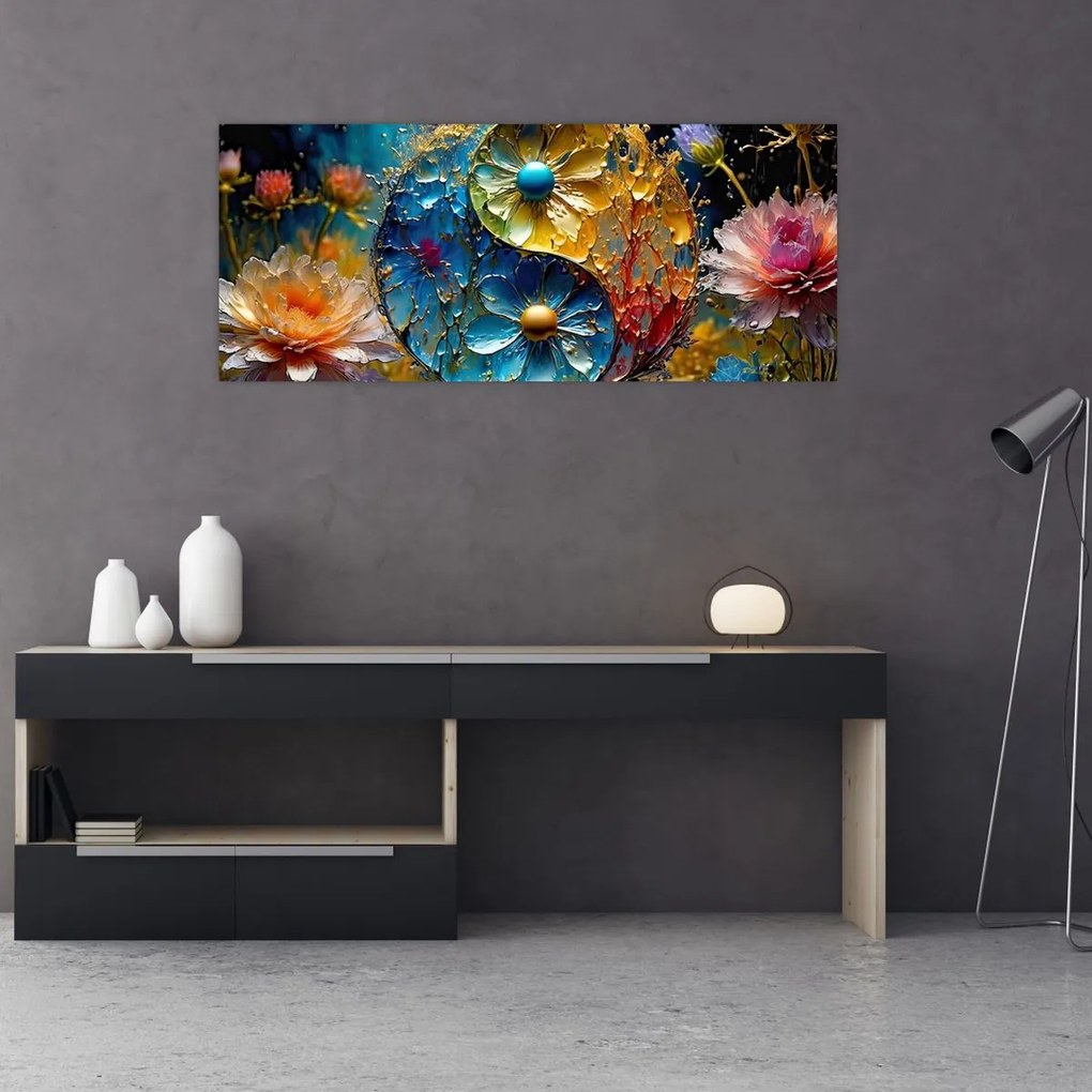 Obraz - Harmónia a rovnováha (120x50 cm)