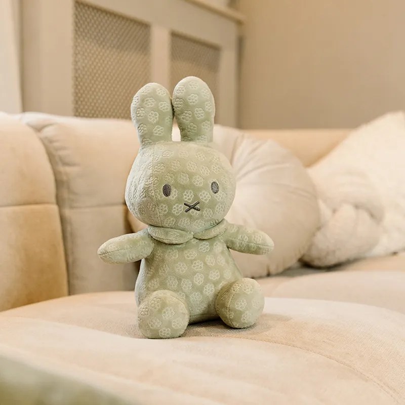 Králiček Miffy Green Flower 20 cm