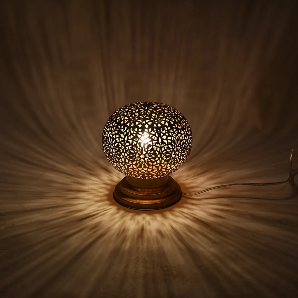 Luxusná mosadzná lampa Tindite - veľká