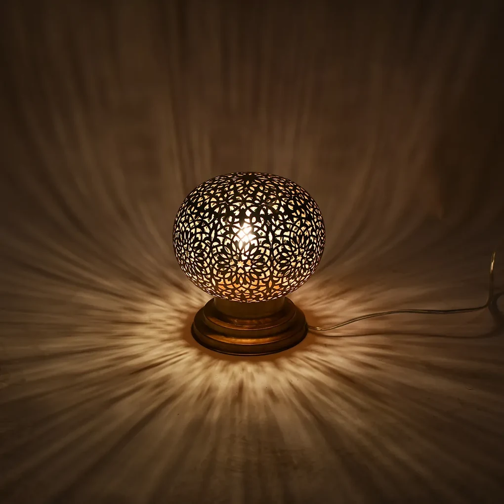 Luxusná mosadzná lampa Tindite - veľká