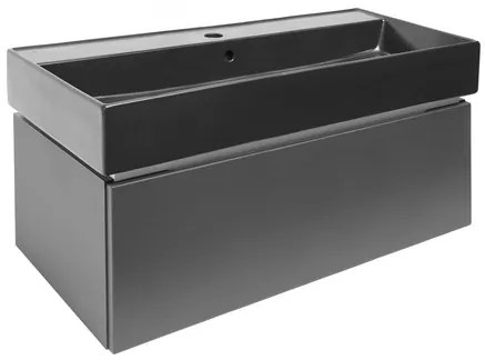 Kúpeľňová skrinka SAT Feel 100x30x46 cm mat SATFEEL100ANTU3