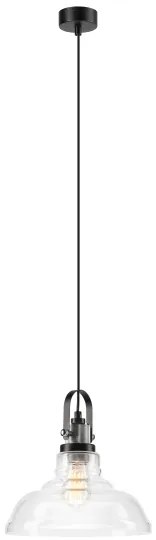 Luster na lanku SINGLE 1xE27/60W/230V