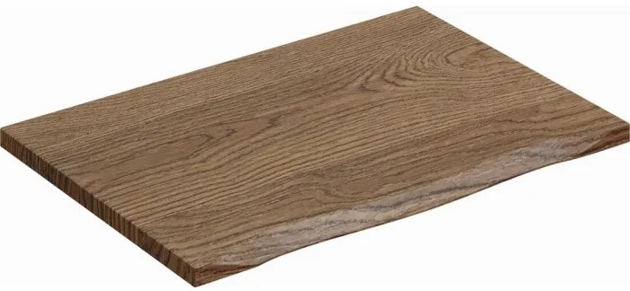 Závesná skrinka Line Reed Green Gaja s doskou a umývadlom 60 cm zelená/dub casella