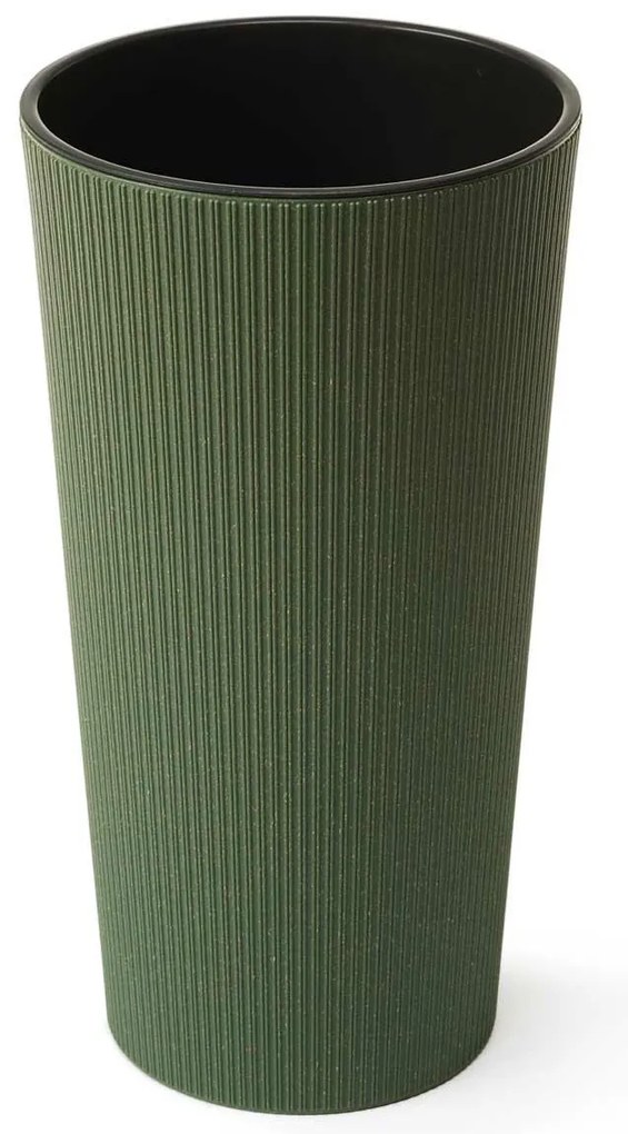 PLASTOVÝ KVETINÁČ URBANIKA ECO 46X25 CM ZELENÁ