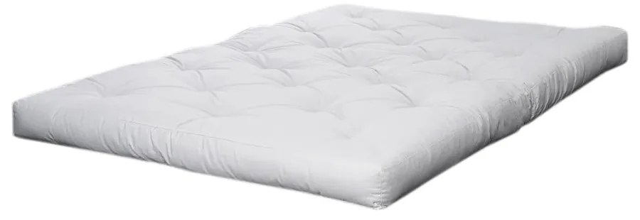 Biely stredne tvrdý futónový matrac 90x200 cm Coco Natural – Karup Design