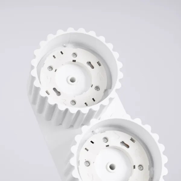 Sollux  SL.1783 - Bodové svietidlo AURA 2xGX53/10W/230V biela