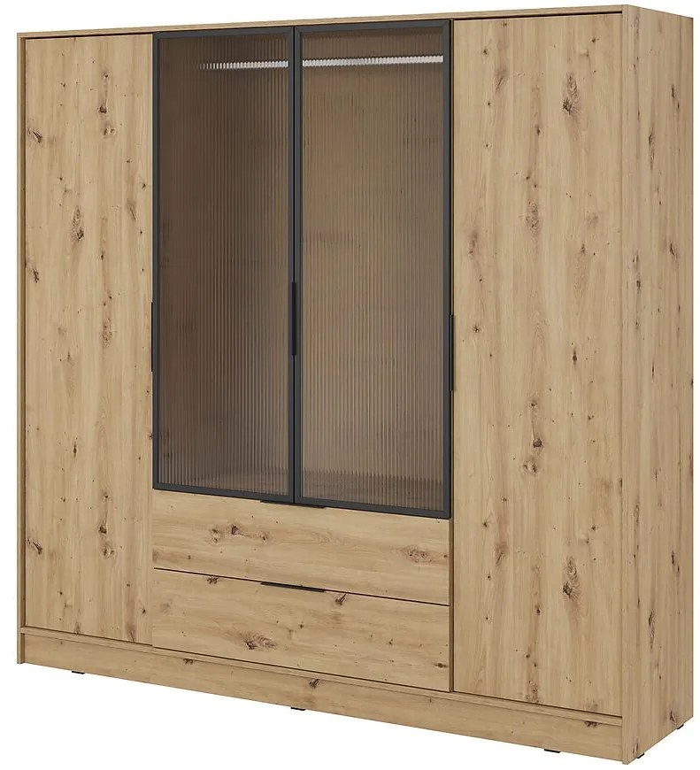 Skriňa Kelly 4D RM artisan s LED