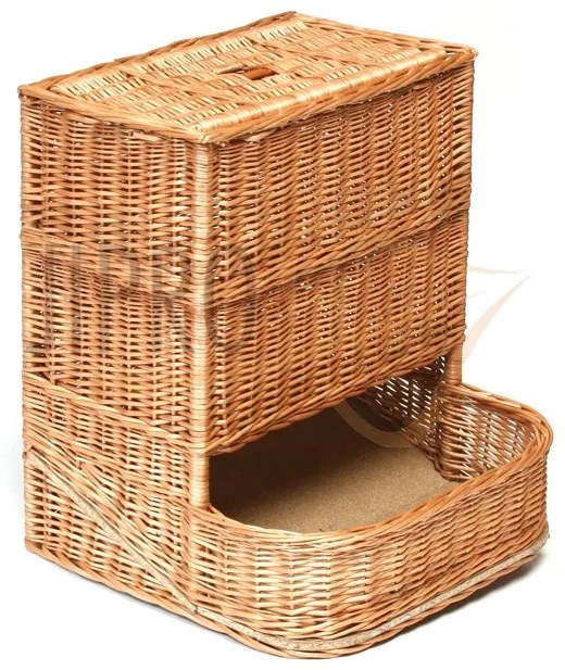 Kôš na pečivo prútený Panadero VIII.š. 50 x hl. 50 x v. 60(cm)