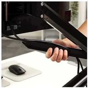 Držiak na monitor Fellowes TALLO Modular, 2FS, 2 ramená, čierna