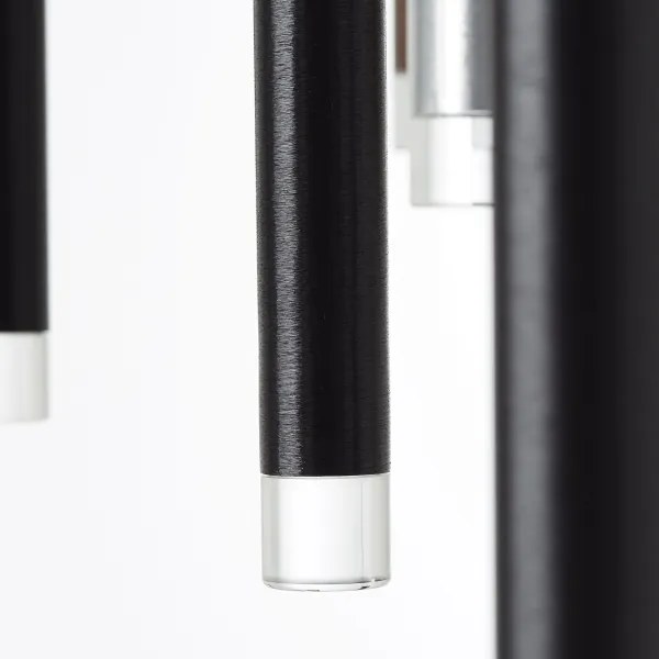 Brilliant -LED stmievateľný luster na lanku CEMBALO LED/70W/230V chróm/čierna/hnedá