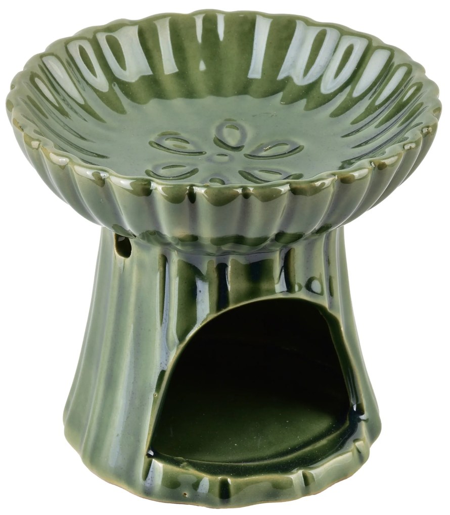 Aroma lampa Ollari 9,5 cm zelená