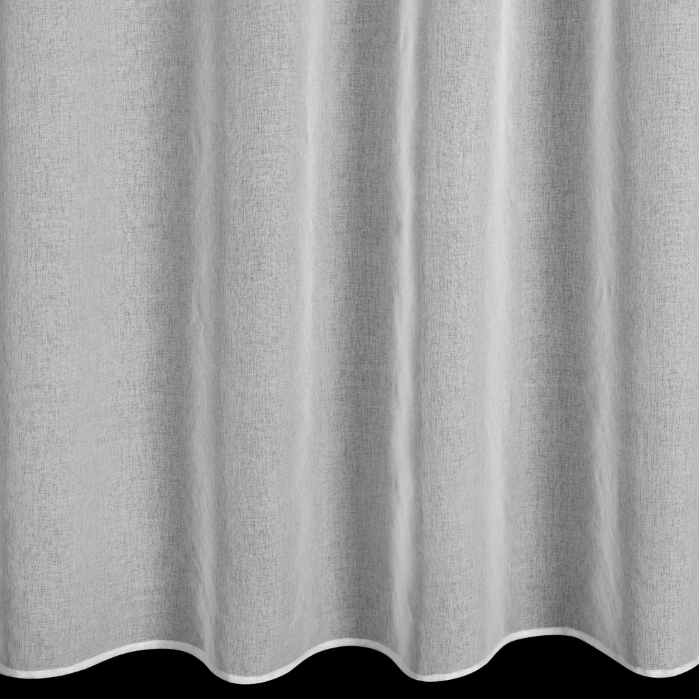 ZÁCLONA NA KRÚŽKOCH ROSALIE 140X250 CM BIELA