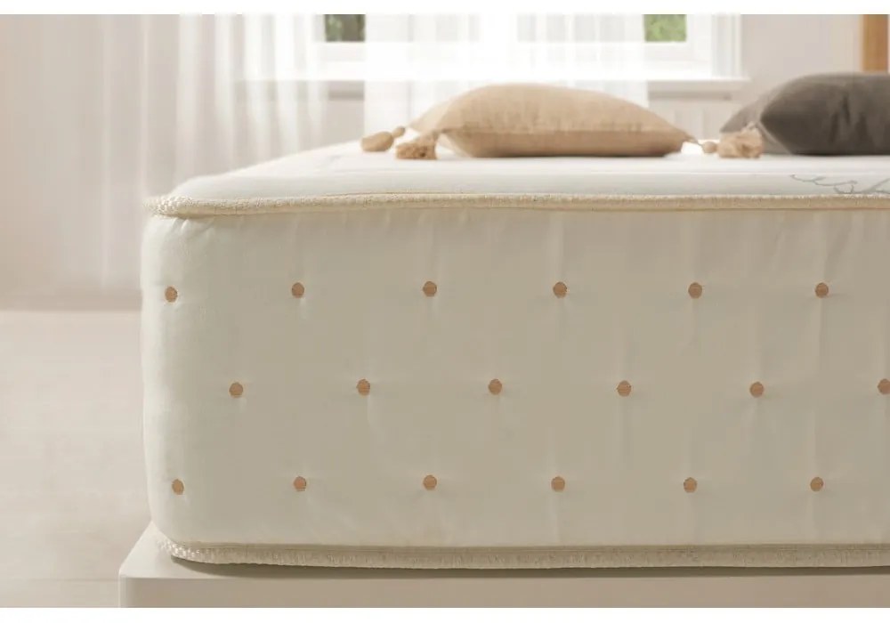 Tvrdý/stredne tvrdý obojstranný penový matrac 140x200 cm Premium Cashmere – Moonia