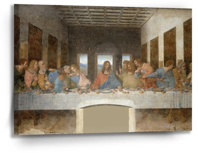 Sablio Obraz Posledná večera - Leonardo da Vinci - 90x60 cm