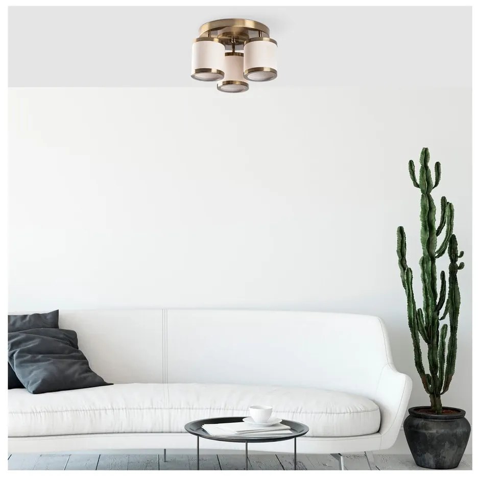 Stropné svietidlo v bronzovej farbe Way – Opviq lights