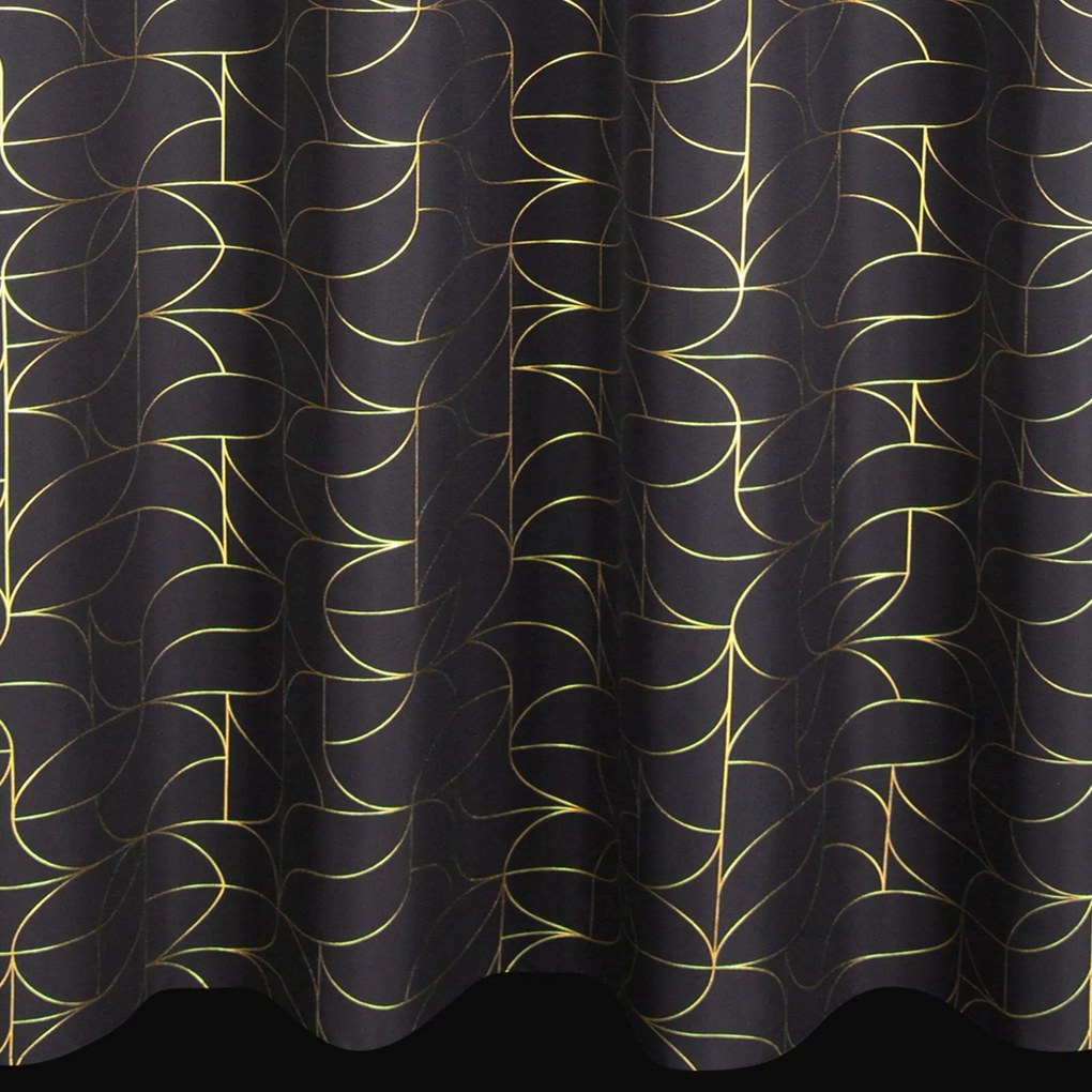 ZÁVES NA KRÚŽKOCH EVI 140X250 CM VZOROVANÁ