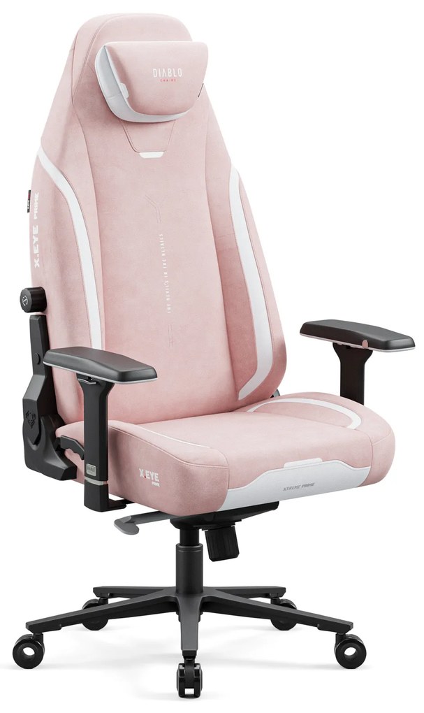 Ružová herná stolička Diablo X.Eye Prime Akira Pink