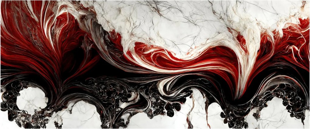 Obraz - Moderné abstrakcie (120x50 cm)