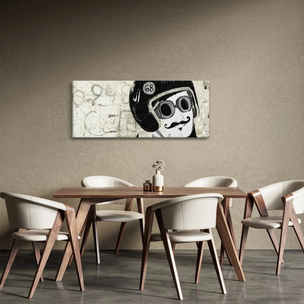 Obraz - Pretekár (120x50 cm)