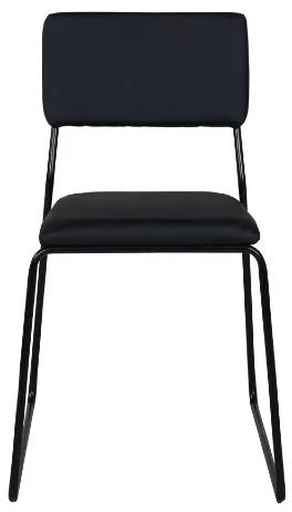 Kenth jedálenská stolička čierna