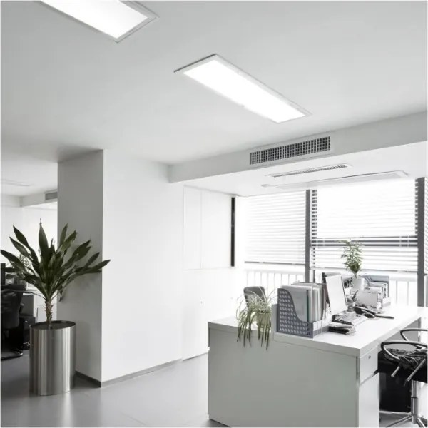 LED Prisadený panel BRISBANE LED/36W/230V 4000K 29,5x119 cm biela