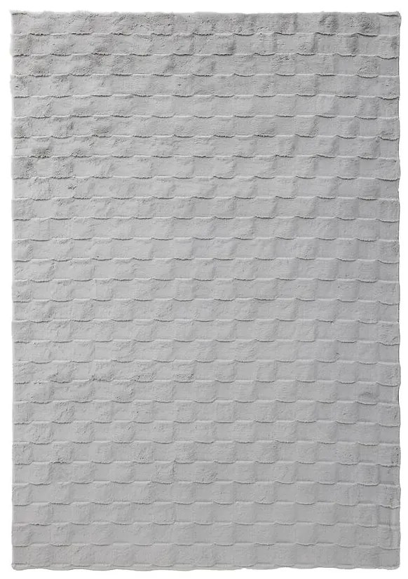 Koberec Rabbit Fur Square 1,6/2,3 sivý