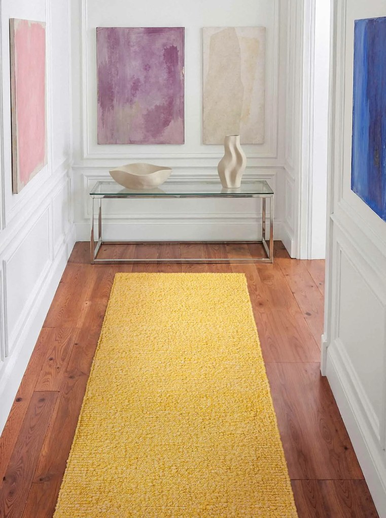 Ted Baker, Behúň Ted Baker Notting Hill 106348 Yellow, 80x300, žltá, obývacia izba