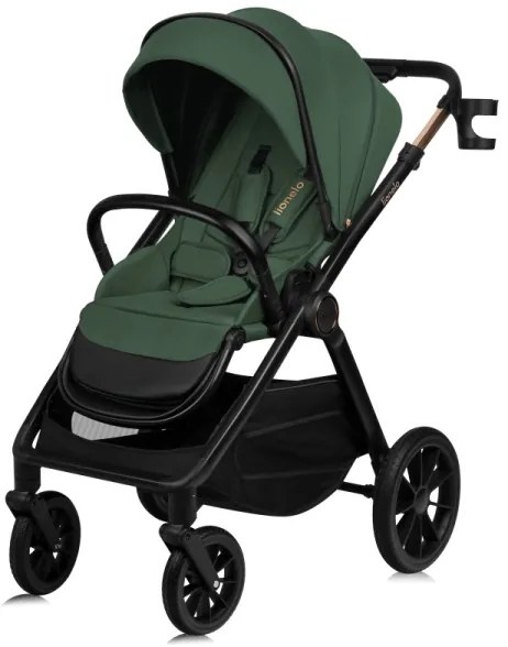 Lionelo - Kombinovaný kočík 3 v 1 LAYLA Lesná zelená
