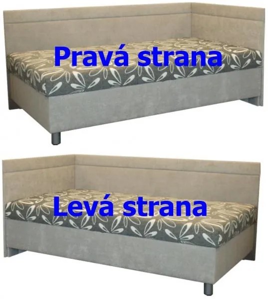 Posteľ Sára s čelami 110 cm